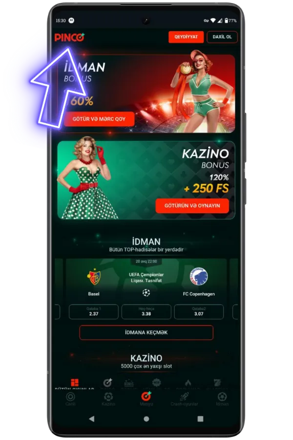 pinco online casino